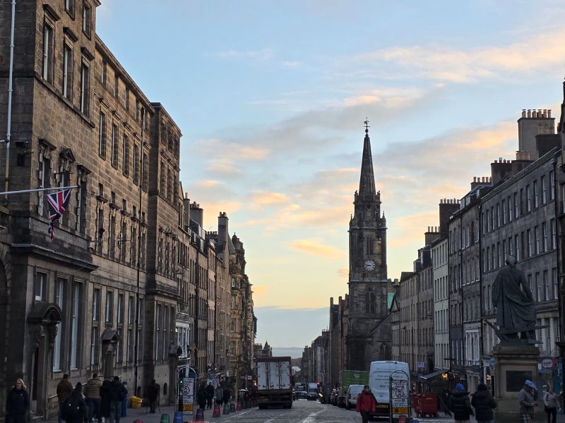 <p>strada, Scozia</p>